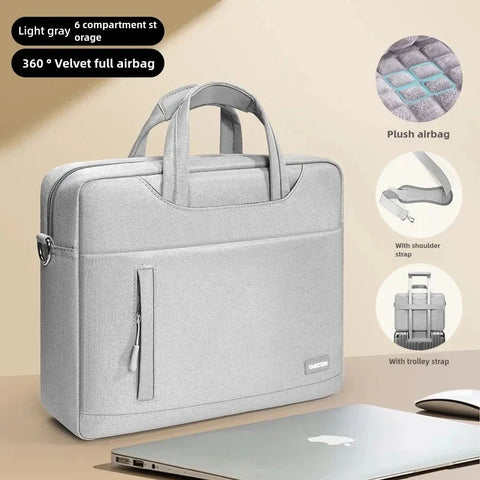 Laptop Bag for Men | 15-16 Inch Leather Briefcase | Vintage Messenger Shoulder Bag