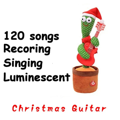 Talking Dancing Cactus Toy | 120 Songs | Recording | 5 Styles | Plüschtier