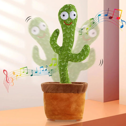 Talking Dancing Cactus Toy | 120 Songs | Recording | 5 Styles | Plüschtier