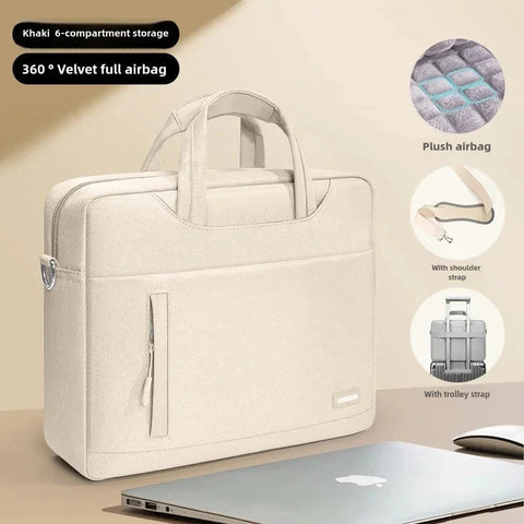 Laptop Bag for Men | 15-16 Inch Leather Briefcase | Vintage Messenger Shoulder Bag