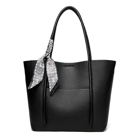 Genuine Soft Leather Tote Bag | Elephant Gray | Large Capacity | Vintage Shoulder Bag