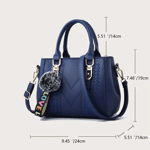 Genuine Leather Handbag | Women's Shoulder Bag | 6 Colors | Echtleder Tasche