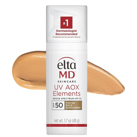 EltaMD UV Elements Tinted Sunscreen SPF 44 | Moisturizing Physical Mineral Sunscreen