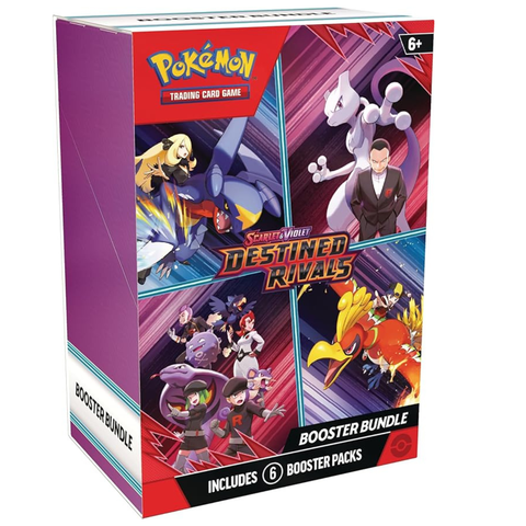 Pokémon TCG Scarlet & Violet Destined Rivals Booster Bundle | 6 Booster Packs